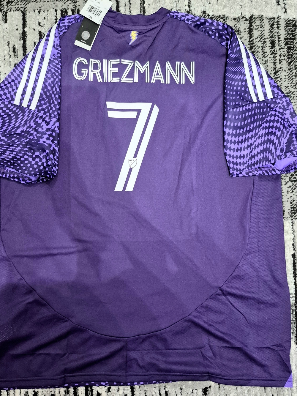 NWT Adidas Orlando City SC Antoine Griezmann #7 Home Jersey (Men's 3XL)